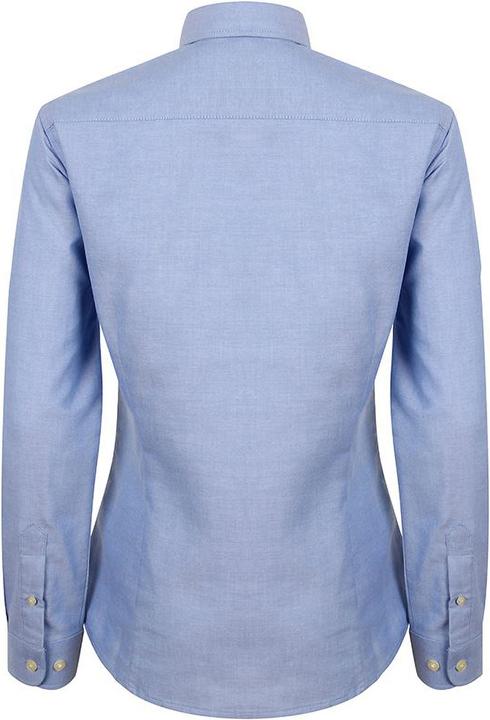 Produktbild Henbury Modern Langarm Oxford Bluse (XS)