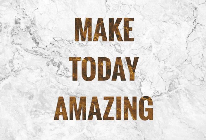 Produktbild Trenddeko Make today amazing (288 x 300 cm)