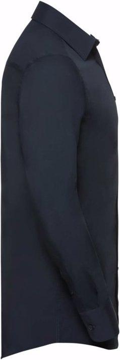 Image du produit Russell Collection Chemise Popeline Manches Longues Entretien Facile (M)