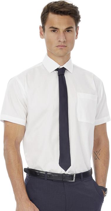 Image du produit Russell Collection Chemise Popeline Manches Courtes Entretien Facile (46)