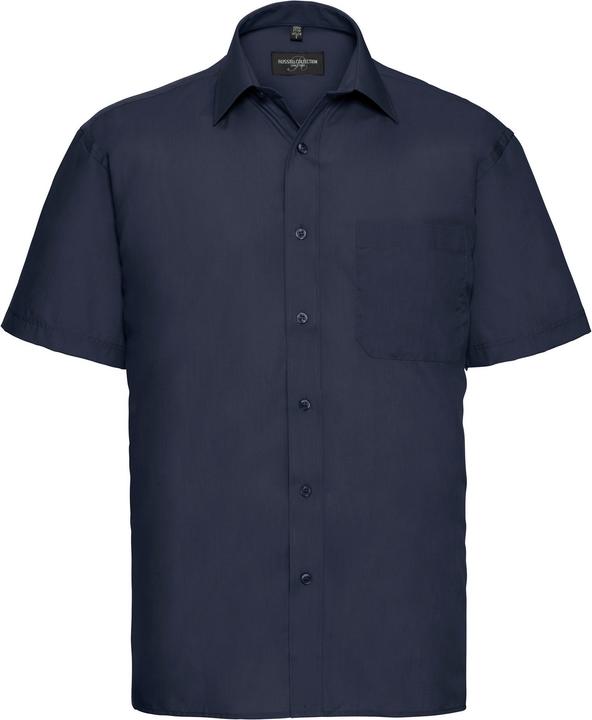 Image du produit Russell Collection Chemise Popeline Manches Courtes Entretien Facile (49)