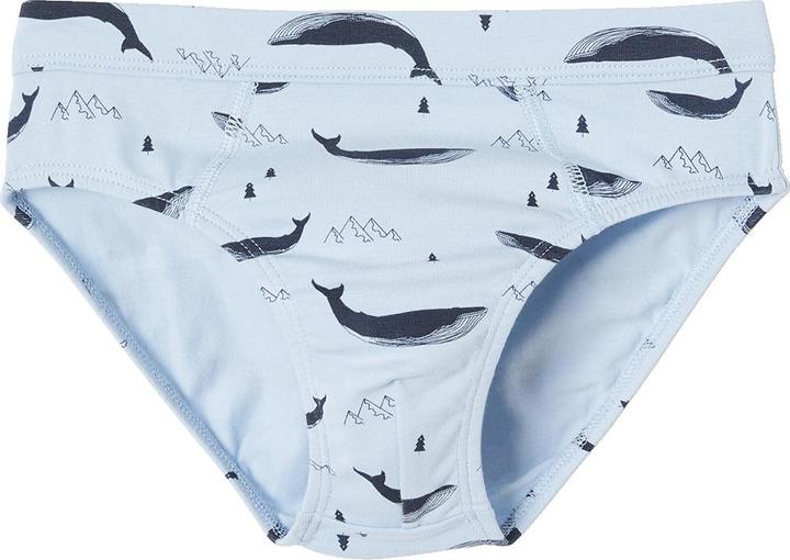 Immagine prodotto Vertbaudet Confezione da 7 slip da ragazzo in cotone biologico, balene (116, Confezione da 7)