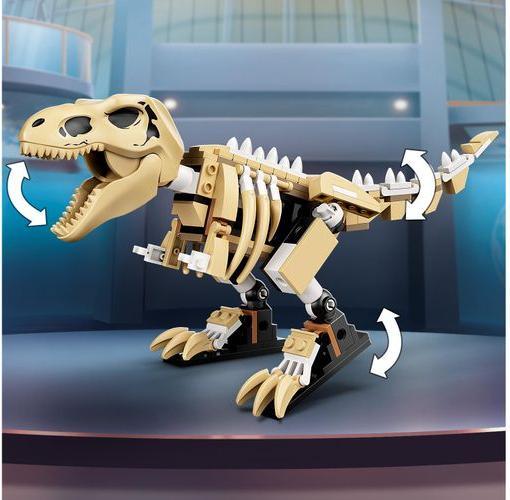 Produktbild LEGO T. Rex-Skelett in der Fossilienausstellung (76940, LEGO Jurassic World)