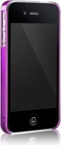 Actual product image more. Duplex Hologram Hardcase for iPhone 4/4S Purple (Apple iPhone 4s, Apple iPhone 4)