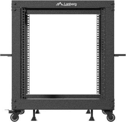 Produktbild Lanberg OPEN RACK 19 12U 600X600-1100 REGULOWANY CZARNY (19 Zoll Rack)