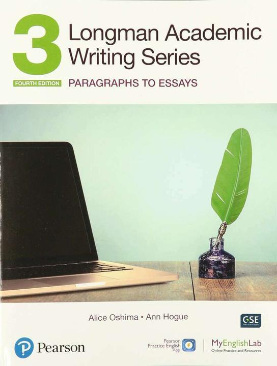 Image du produit Longman Academic Writing Series: Paragrahs to Essays SB w/App, Online Practice & Digital Resour (Anglais, Alice Oshima, 2020)