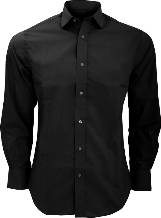 Kustom Kit Tailored Fit Business Hemd Langarm