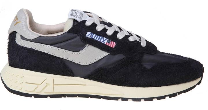 Image du produit Autry reelwind low sneakers in suede and nylon color black/white (41)