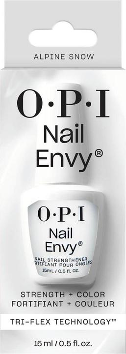 Produktbild OPI Nagelhärter - Nail Envy Alpine Snow (Alpine Snow, Gel-Effekt Nagellack)