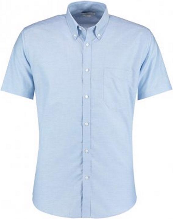 Kustom Kit Slim Fit Kurzarm Oxford Hemd