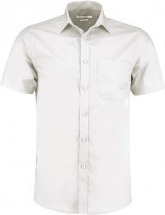 Produktbild Kustom Kit Kurzarm Tailored Poplin Hemd (37)