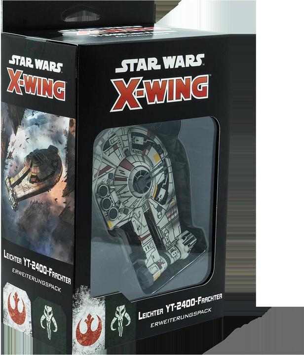 Image du produit Atomic Mass Games FFGD4183 - Star Wars : X-Wing 2ème édition - Cargo léger YT-2400, jeu de miniatures, dès 14 ans (Allemand)