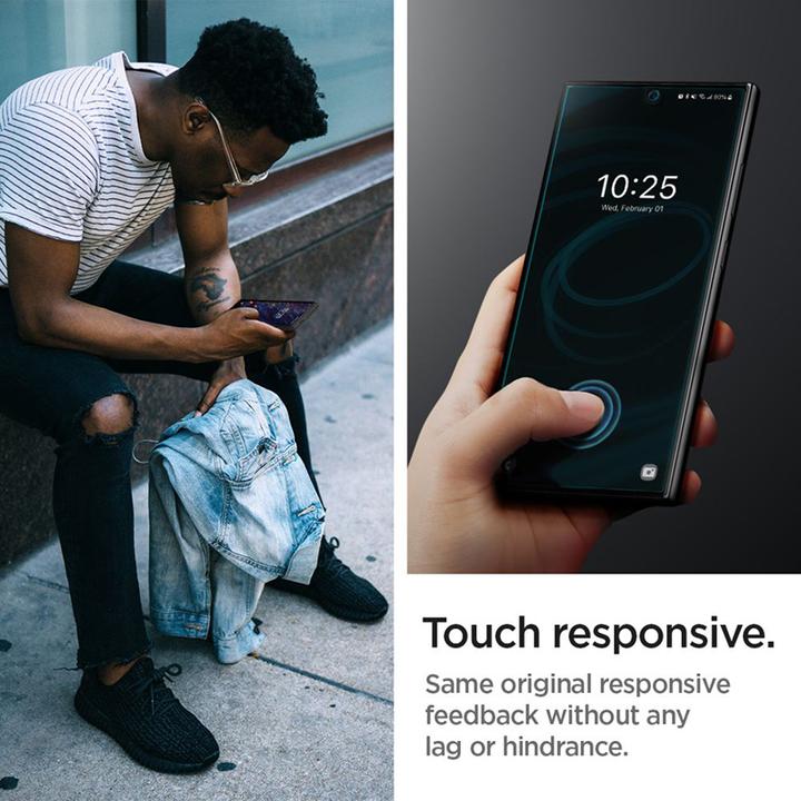 Produktbild Spigen Neo Flex Hydrogelfolie für Samsung Galaxy S24 Ultra - 2 Stk. (2 Stück, Samsung Galaxy S24 Ultra)