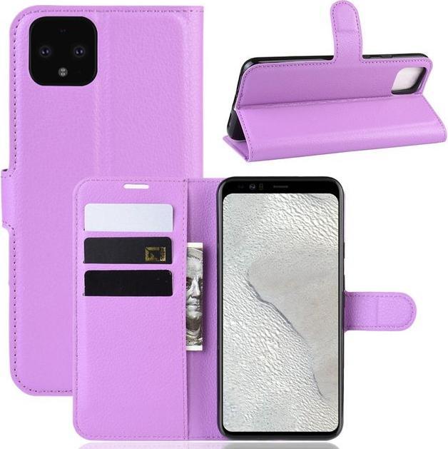 Productafbeelding MU Classic Litchi Leren Boekomslag Serie (Google Pixel 4 XL)