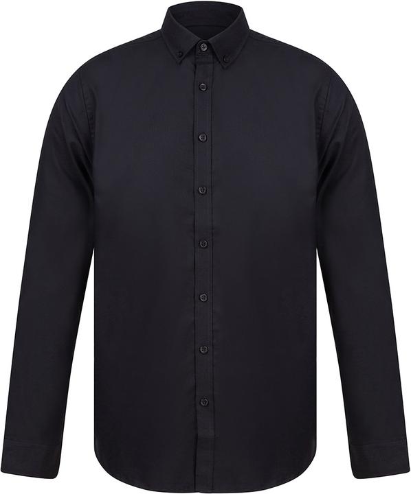 Image du produit Henbury Chemise Oxford moderne à manches longues Slim Fit (XL)
