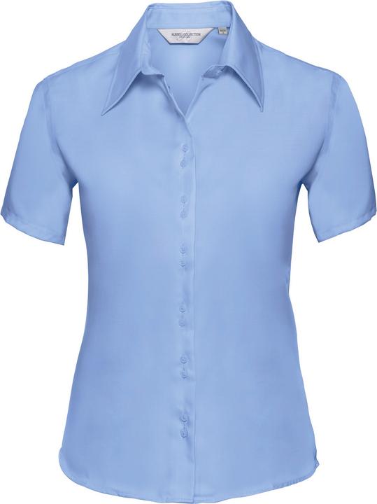 Russell Collection Bluse Kurzarm bügelfrei