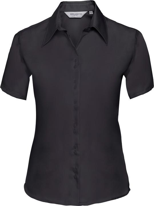 Russell Collection Bluse Kurzarm bügelfrei