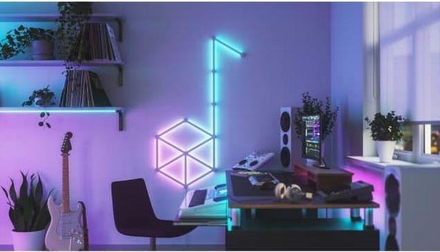 Image du produit Nanoleaf Lines (RGBW, 252 cm, Intérieur)
