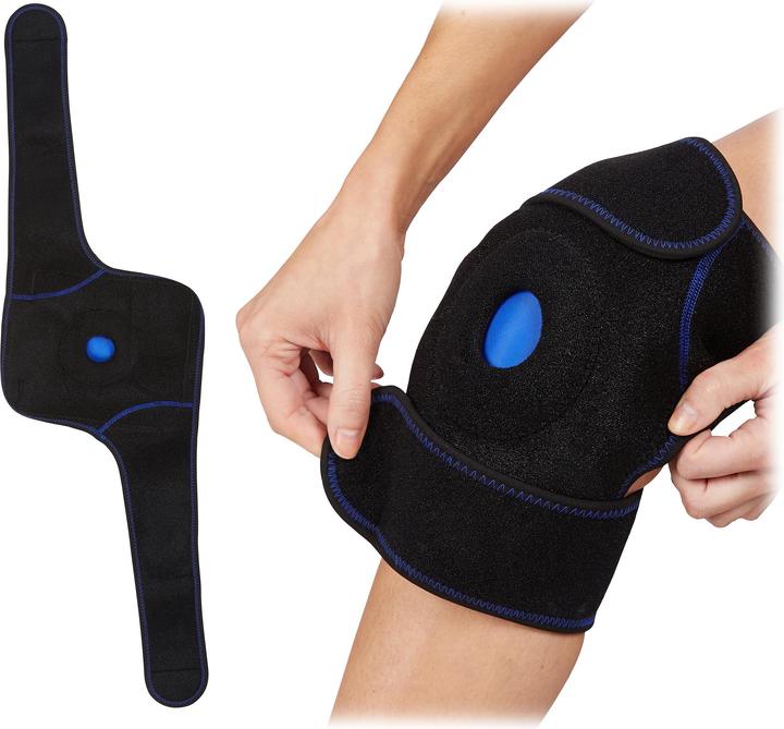 Actual product image Relaxdays Cooling Pad Knee, Bandage With Fastener