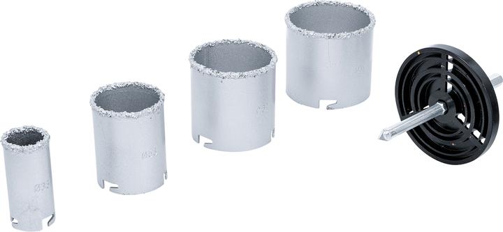 Image du produit BGS Jeu de scies cloche de forage 33 - 73 mm 6 pièces (33, 53, 67, 73 millimètres)
