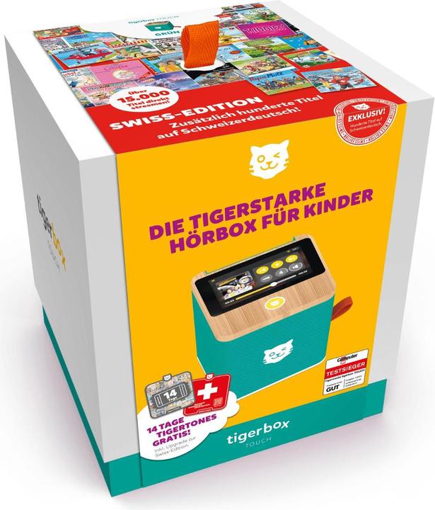 Tigermedia Tigerbox Touch Swiss Edition inkl. Swiss Card (Deutsch, Schweizerdeutsch)