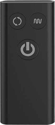 Actual product image Nexus Rotating Butt Plug With Remote Control - Black