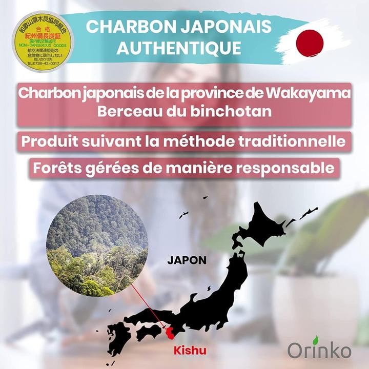 Image du produit Orinko Binchotan (3 x)