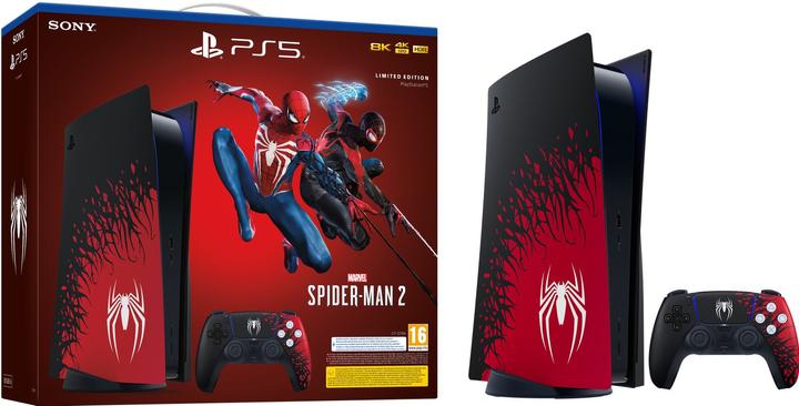 Produktbild Sony Playstation 5 Marvel's Spider-Man Limted Edition inkl. Spiderman 2 DLC