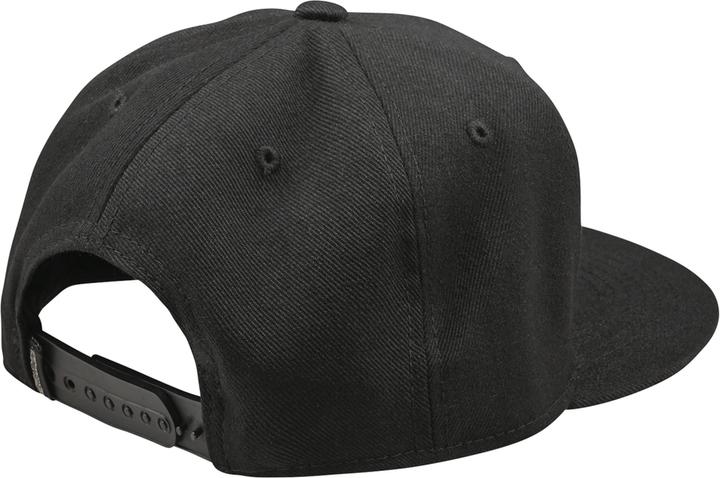 Immagine prodotto Troy Lee Designs Flat Bill Snapback Cap, Signature, black, one size (Taglia unica)