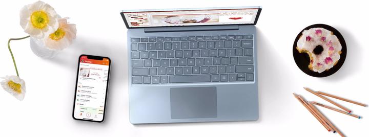 Actual product image Microsoft Surface Laptop Go (12.40", Intel Core i5-1035G1, 8 GB, 256 GB, DE)