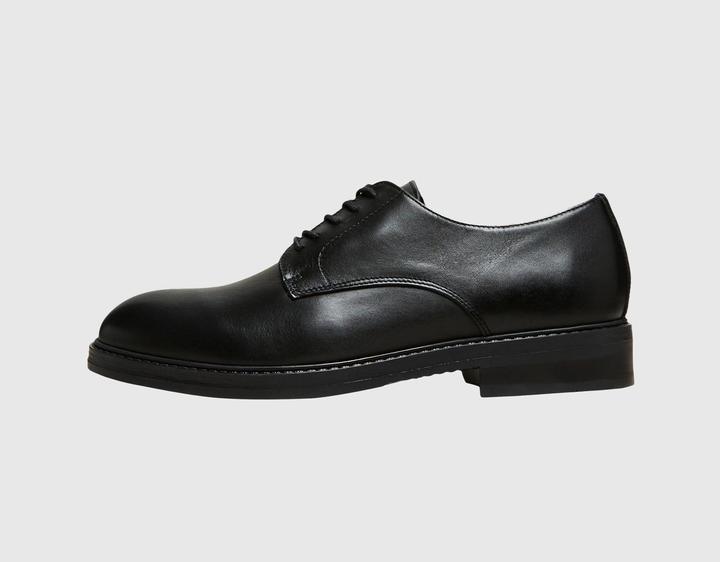 Actual product image Selected Homme Leather Derby Shoes (42)