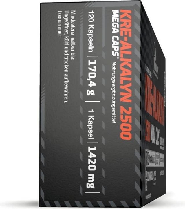 Actual product image Olimp Sport Nutrition Kre-Alkalyn Mega Caps (120 Piece, Capsules, 150 g)