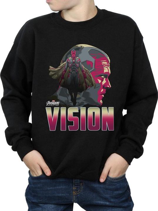 Immagine prodotto Avengers Infinity War Vision Character Felpa Ragazzi (140, 146)