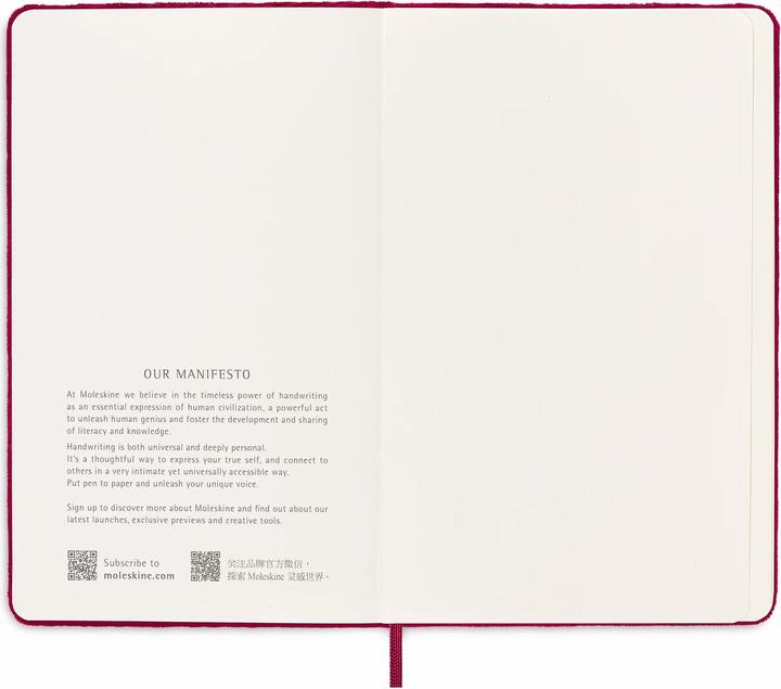 Immagine prodotto Moleskine Quaderni VELVET (A5, Nessuna, Copertina rigida)