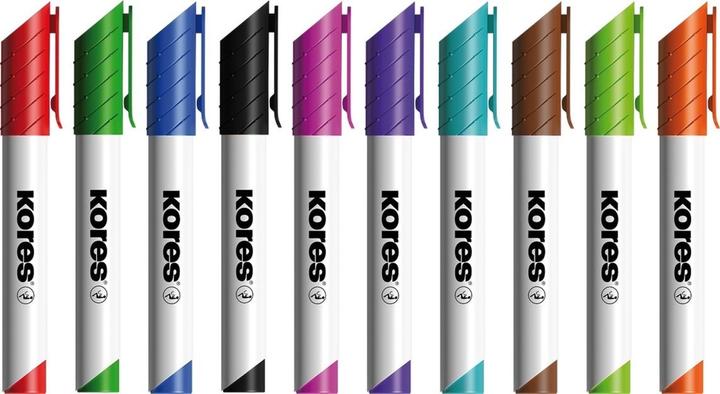 Actual product image Kores K-Marker - Whiteboard markers (Multicoloured, 5 mm, 10 x)