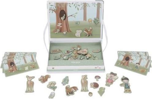 Actual product image Little Dutch Magnet Puzzle Forest Friends FSC