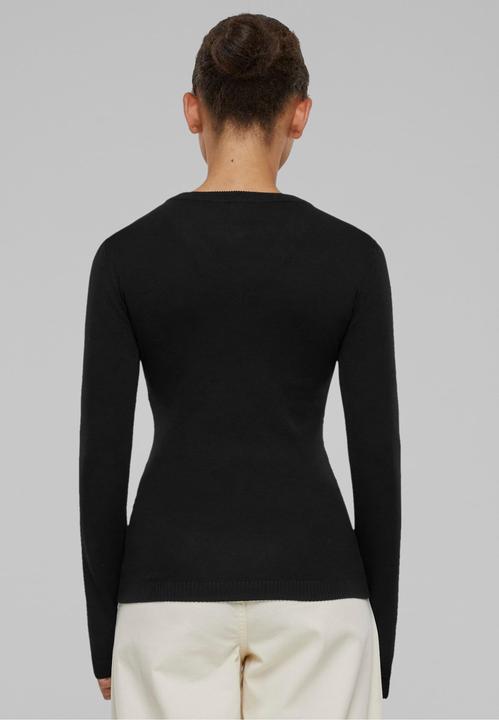 Actual product image Urban Classics Ladies Knitted V-Neck Sweater (4XL)