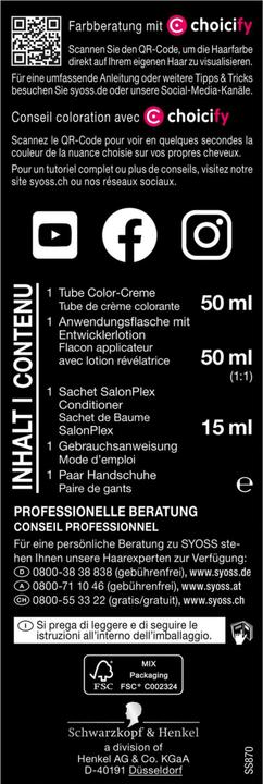 Produktbild Syoss Permanentes Blond (8-7 Honigblond)