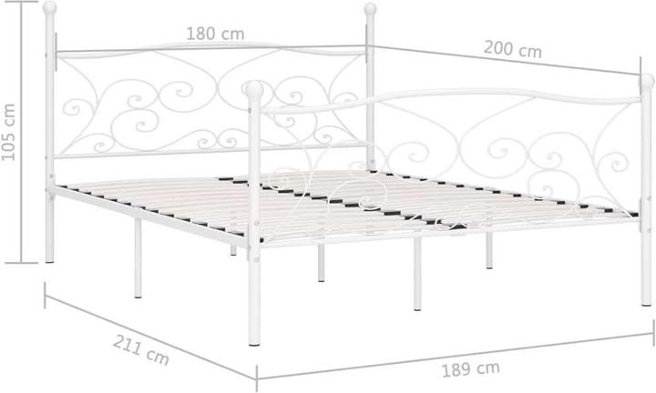 Produktbild VidaXL Cindy (180 x 200 cm)