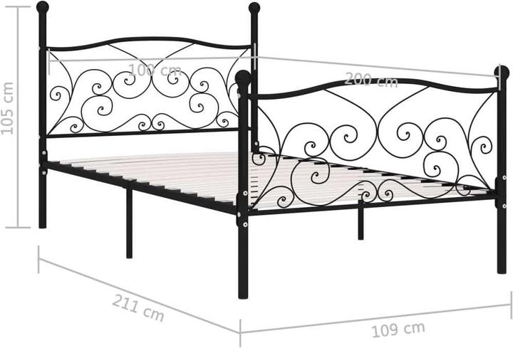 Produktbild VidaXL Cindy (100 x 200 cm)