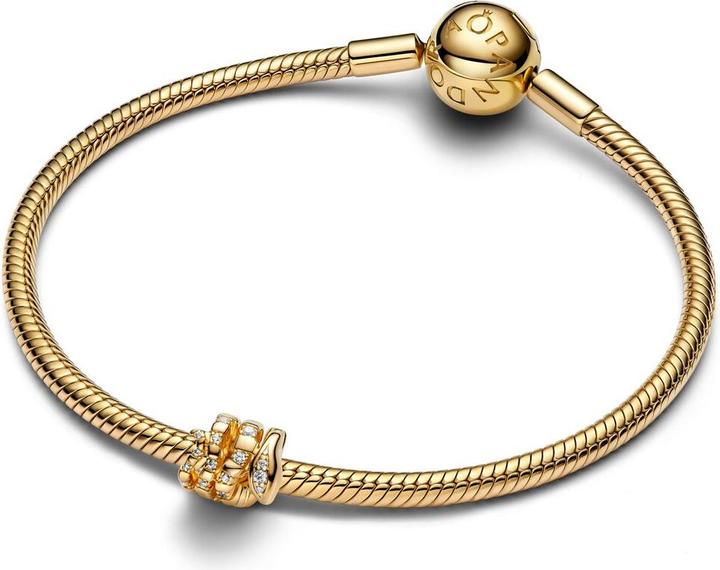 Produktbild Pandora Curled Snake Charm (Metall, Vergoldet)