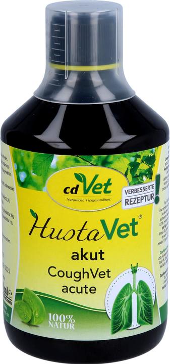 cdVet HustaVet akut vet, 500 ml (1 x)