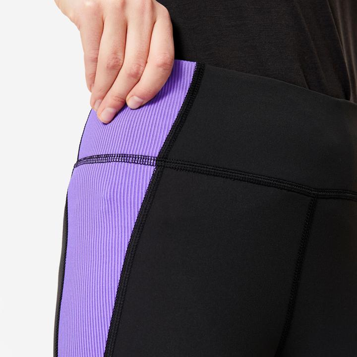 Produktbild Decathlon Leggings Kinder - S900 schwarz (8, 9, 10)