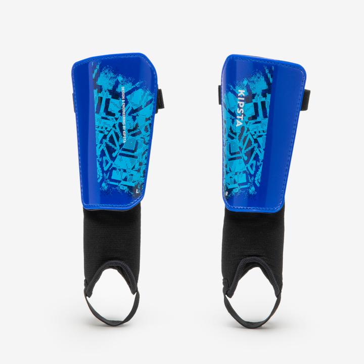 Produktbild Kipsta Kinder Fussball Schienbeinschoner - Essential 140 blau (S)