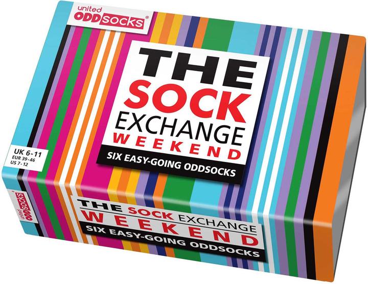 Immagine prodotto United Oddsocks Il Weekend di scambio di calze (confezione da 3, 39 - 46)