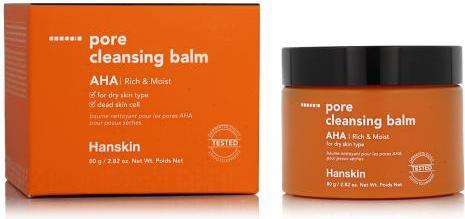 Actual product image Hanskin HANSKIN Balsam oczyszczający pory z kwasami AHA 80g (Cleansing lotion)