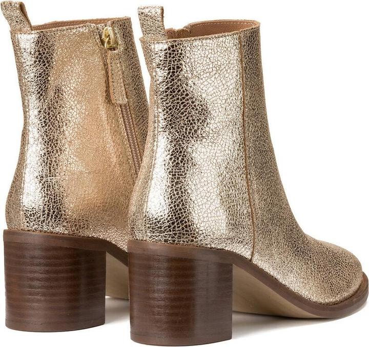 Produktbild La Redoute Collections Lederboots mit breitem Absatz (38)