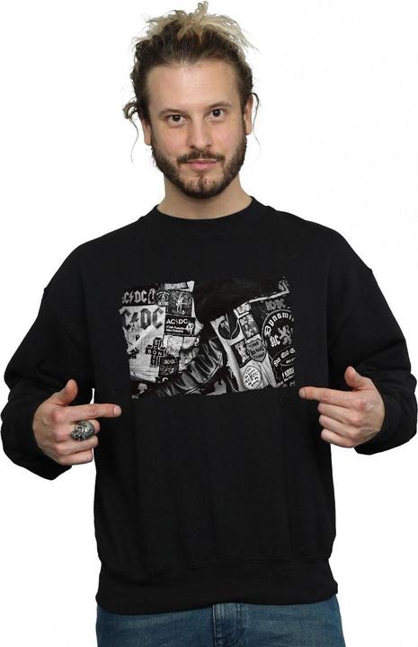 Produktbild AC/DC Abzeichen und Plakate Kollektion Baumwolle Sweatshirt (L)