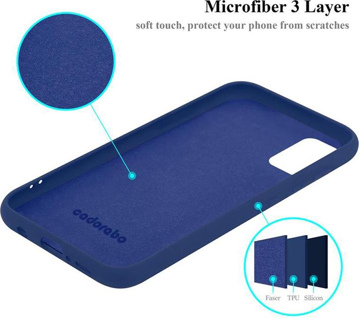 Actual product image Cadorabo TPU Liquid Silicone Case Cover (Samsung Galaxy A41)