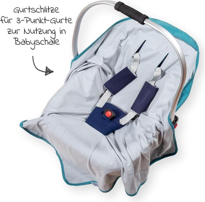 Image du produit Makian Chancelière pour siège bébé Couverture en jersey léger - pour siège bébé